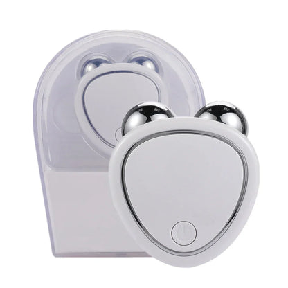 EMS Facial Massager Microcurrent Face Lifting Machine Roller Charging Facial Skin Rejuvenation Beauty Tightening Anti Wrinkle