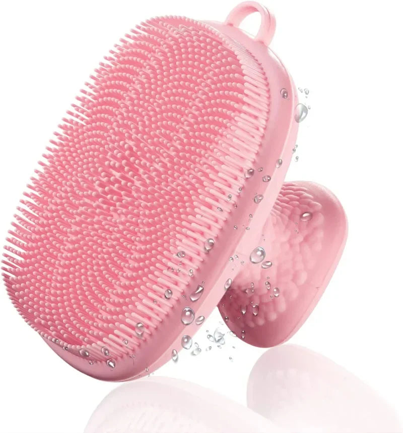 Silicone Face Scrubber for Men and Women Facial Cleansing Brush Silicone Face Wash Brush Manual Cleansing Skin Care Face Brushes