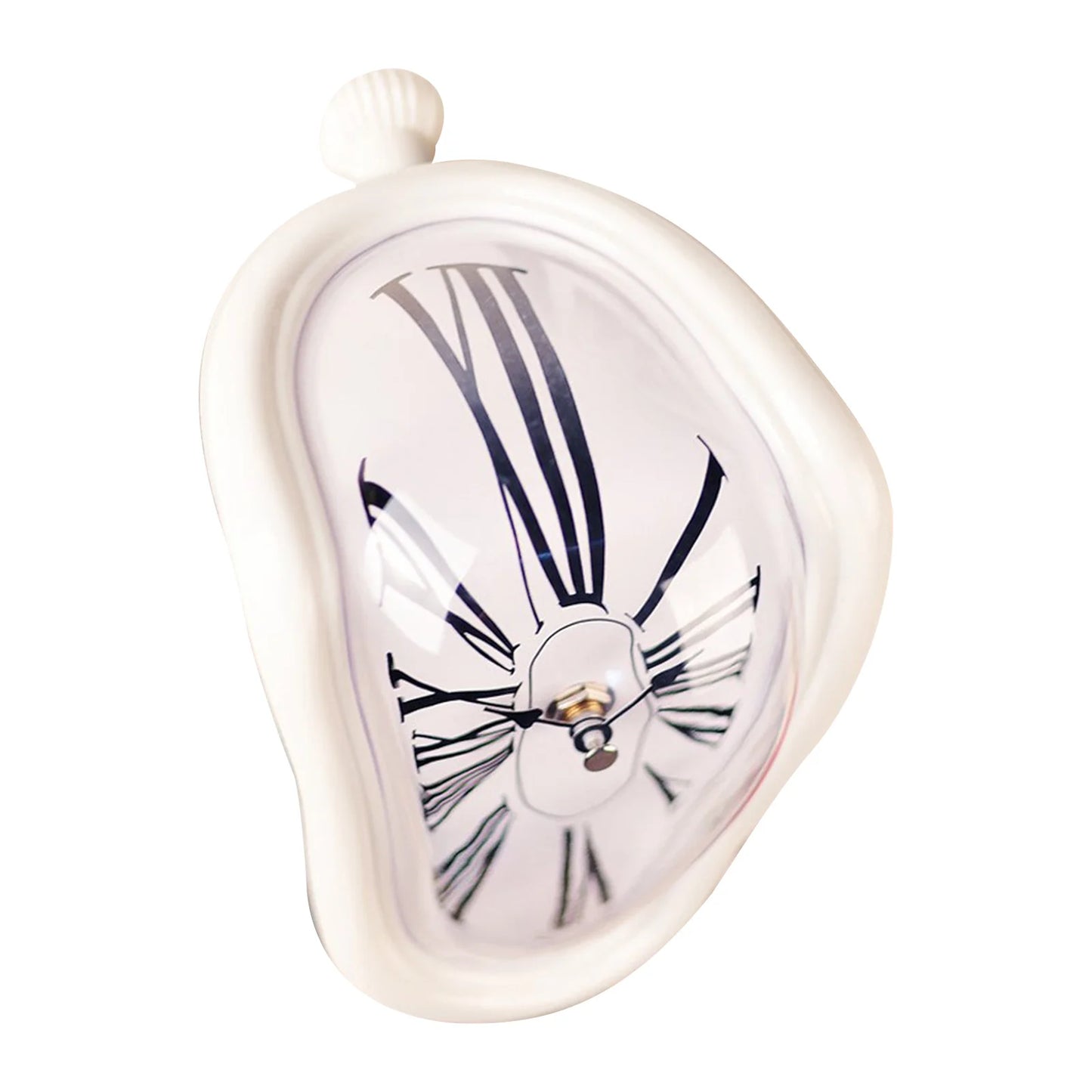 Creative Surreal Melting Distorted Wall Clocks Surrealist Salvador Dali Style Wall Home Garden Mute Clock Desktop Decororation