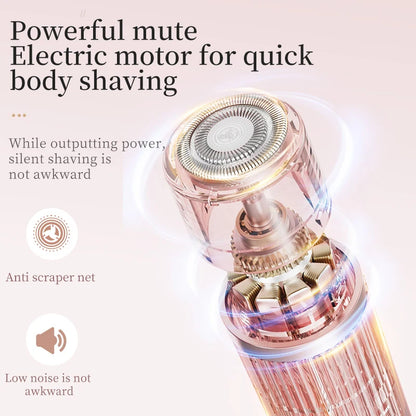 Bikini Trimmer for Women Electric Razor Female Body Epilator Women Electric Shaver for Bikini Legs Underarm Face Hair Remover
