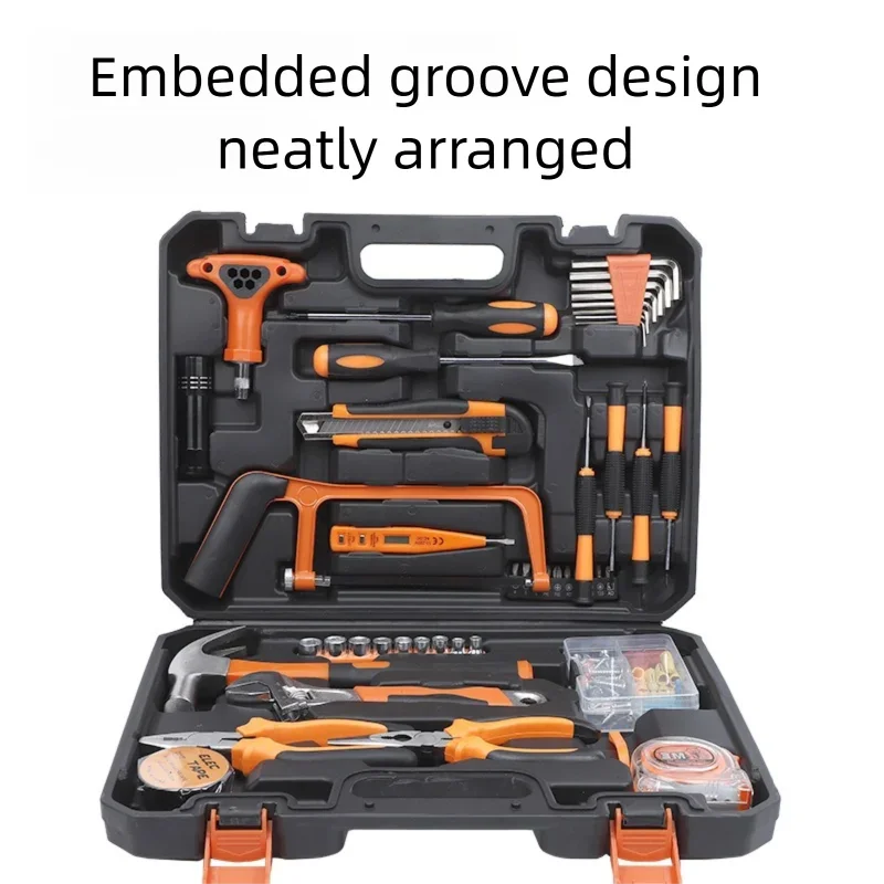 ZTEN Hardware Tool Box Automotive Tools Kit Set Screwdriver Saw Pliers Batch head Sleeve Wrench Socket Set Complete Kit Toolbox