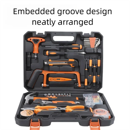ZTEN Hardware Tool Box Automotive Tools Kit Set Screwdriver Saw Pliers Batch head Sleeve Wrench Socket Set Complete Kit Toolbox