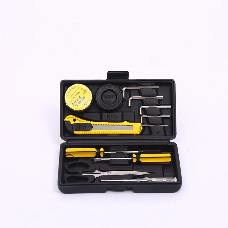 ZTEN Hardware Tool Box Automotive Tools Kit Set Screwdriver Saw Pliers Batch head Sleeve Wrench Socket Set Complete Kit Toolbox