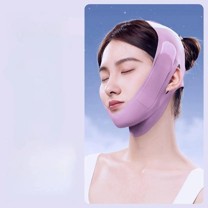 Adjustable Unscented V-Line Face Lift Chin Strap, Firming Belt for Jawline Definition Beauty Enhancing Bandage